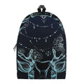 Bohemian Spiritual Deer Print School Backpack