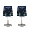 Bohemian Spiritual Deer Print Bar Stool Covers