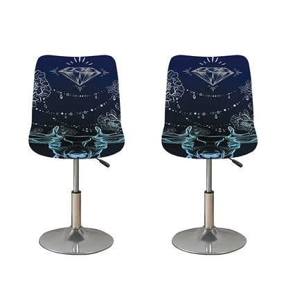 Bohemian Spiritual Deer Print Bar Stool Covers