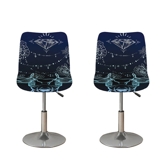 Bohemian Spiritual Deer Print Bar Stool Covers