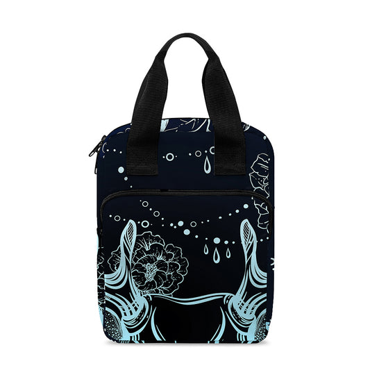 Bohemian Spiritual Deer Print Bible Tote Bag