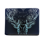 Bohemian Spiritual Deer Print Bifold Wallet