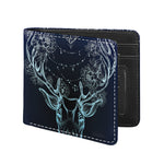 Bohemian Spiritual Deer Print Bifold Wallet