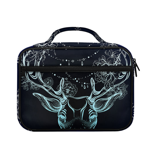 Bohemian Spiritual Deer Print Briefcase Bible Bag