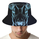 Bohemian Spiritual Deer Print Bucket Hat