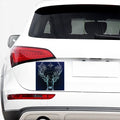Bohemian Spiritual Deer Print Car Sticker