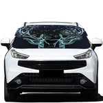 Bohemian Spiritual Deer Print Car Windshield Snow Cover
