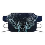 Bohemian Spiritual Deer Print Car Windshield Snow Cover