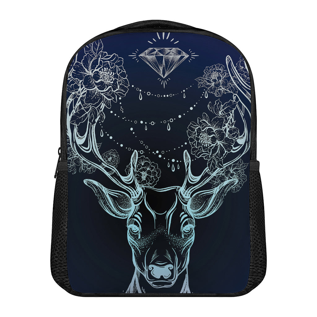 Bohemian Spiritual Deer Print Casual Backpack