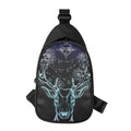 Bohemian Spiritual Deer Print Sling Bag