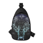 Bohemian Spiritual Deer Print Chest Bag