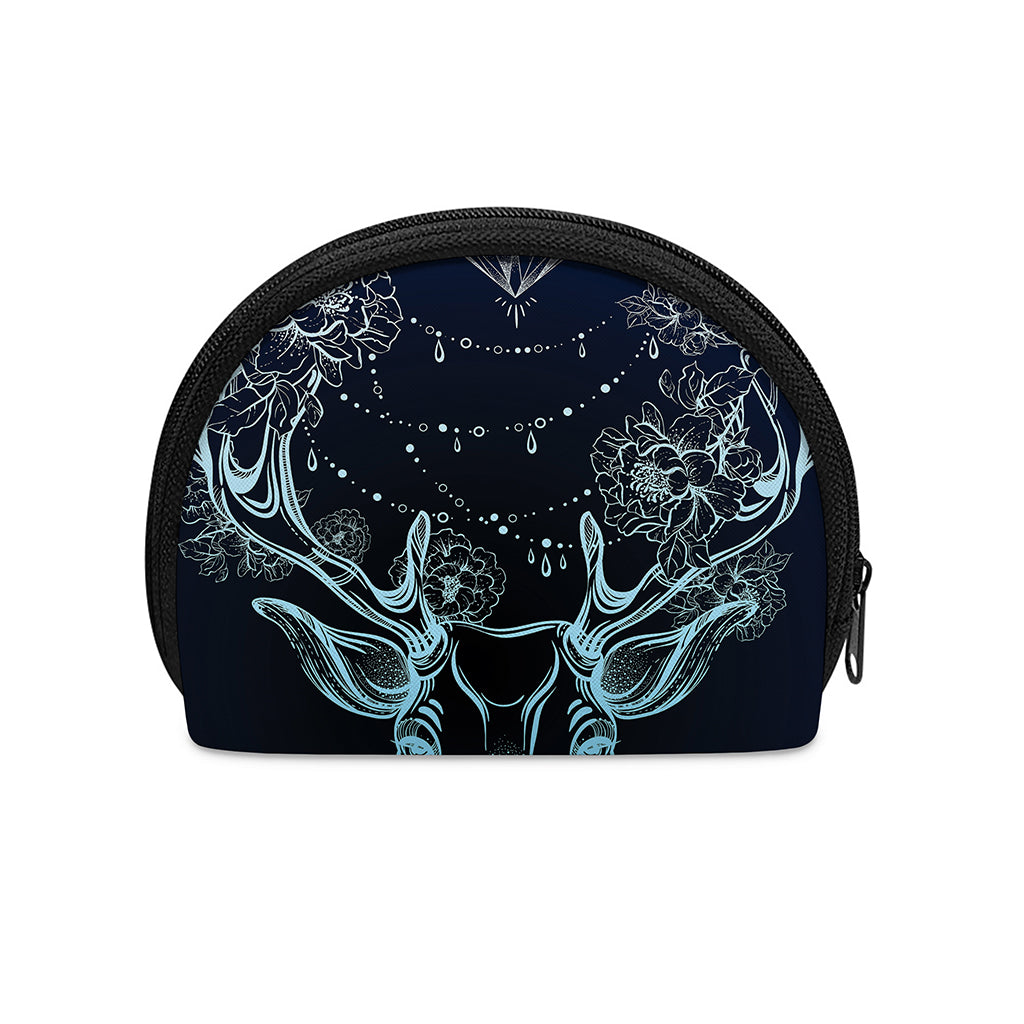 Bohemian Spiritual Deer Print Coin Purse