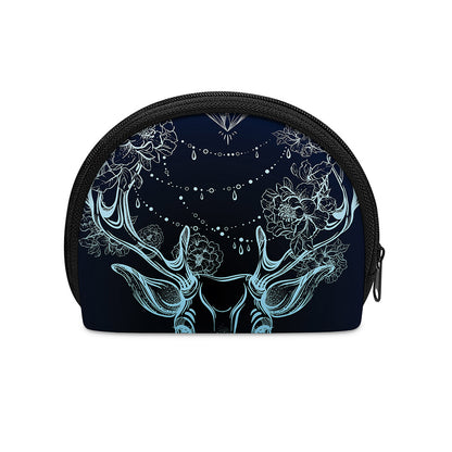 Bohemian Spiritual Deer Print Coin Purse