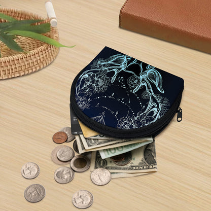 Bohemian Spiritual Deer Print Coin Purse