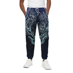 Bohemian Spiritual Deer Print Cotton Pants