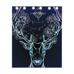 Bohemian Spiritual Deer Print Curtain