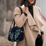 Bohemian Spiritual Deer Print Double Strap Bible Bag