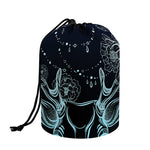 Bohemian Spiritual Deer Print Drawstring Makeup Bag
