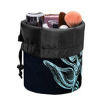 Bohemian Spiritual Deer Print Drawstring Makeup Bag