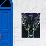 Bohemian Spiritual Deer Print Garden Flag