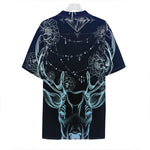 Bohemian Spiritual Deer Print Hawaiian Shirt