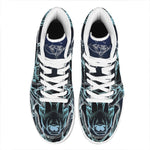 Bohemian Spiritual Deer Print High Top Leather Sneakers