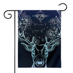Bohemian Spiritual Deer Print House Flag