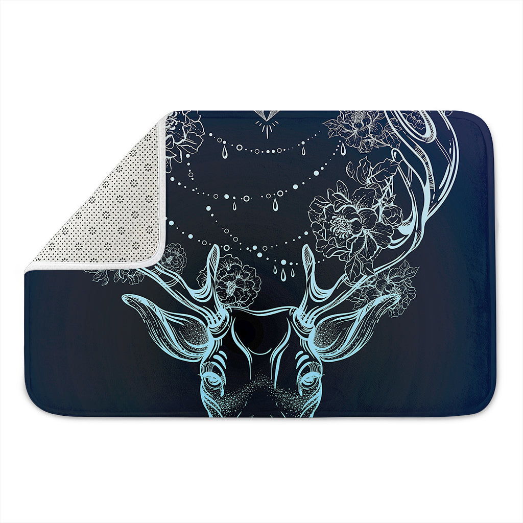 Bohemian Spiritual Deer Print Indoor Door Mat