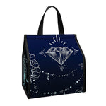 Bohemian Spiritual Deer Print Insulated Lunch Tote