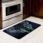 Bohemian Spiritual Deer Print Kitchen Mat