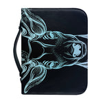 Bohemian Spiritual Deer Print Leather Bible Cover