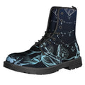 Bohemian Spiritual Deer Print Lace-Up Boots