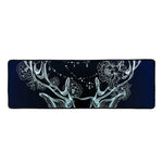 Bohemian Spiritual Deer Print Long Kitchen Mat
