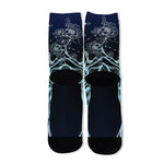 Bohemian Spiritual Deer Print Long Socks