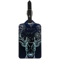 Bohemian Spiritual Deer Print Luggage Tag