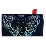 Bohemian Spiritual Deer Print Mailbox Cover