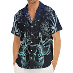 Bohemian Spiritual Deer Print Men's Deep V-Neck Shirt
