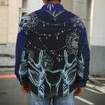 Bohemian Spiritual Deer Print Men's Shirt Jacket