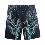 Bohemian Spiritual Deer Print Men's Sports Shorts