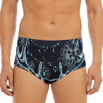 Bohemian Spiritual Deer Print Men's Triangle Swim Briefs