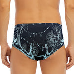 Bohemian Spiritual Deer Print Men's Triangle Swim Briefs