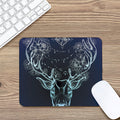 Bohemian Spiritual Deer Print Mouse Pad