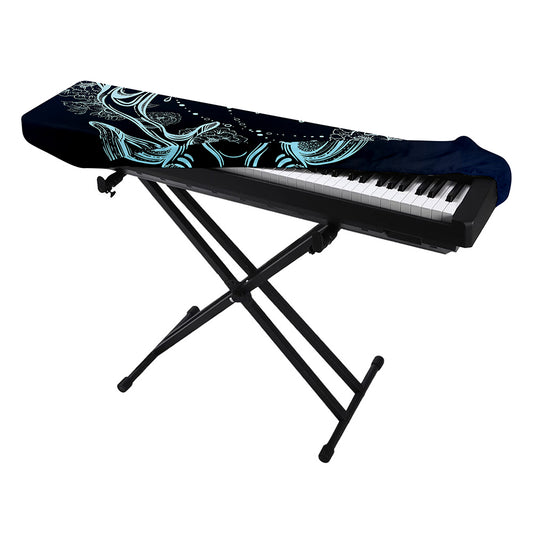 Bohemian Spiritual Deer Print Piano Keyboard Cover