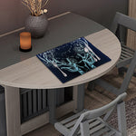 Bohemian Spiritual Deer Print Placemat