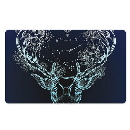 Bohemian Spiritual Deer Print Polyester Doormat