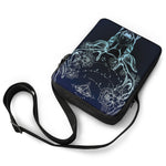 Bohemian Spiritual Deer Print Rectangular Crossbody Bag