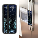 Bohemian Spiritual Deer Print Refrigerator Handle Covers
