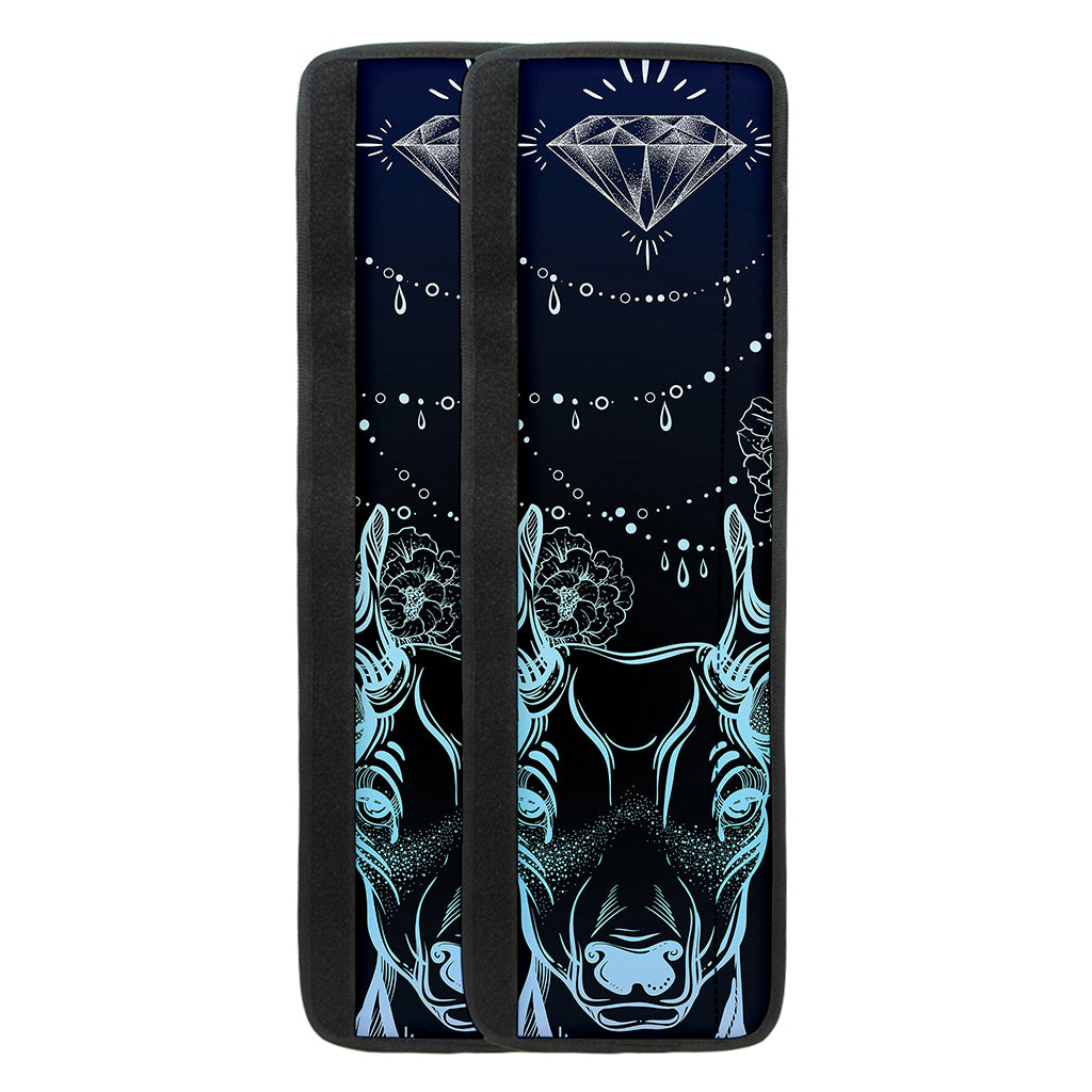 Bohemian Spiritual Deer Print Refrigerator Handle Covers