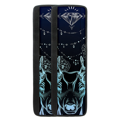 Bohemian Spiritual Deer Print Refrigerator Handle Covers