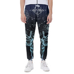 Bohemian Spiritual Deer Print Scuba Joggers